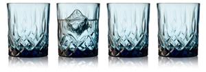 Lyngby Whiskygläser Sorrento Whiskyglas blau 320ml Set4 (blau)