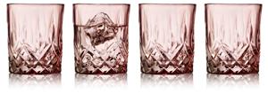 Lyngby Whiskygläser Sorrento Whiskyglas pink 320ml Set4 (pink)