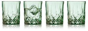 Lyngby Whiskygläser Sorrento Whiskyglas grün 320ml Set4 (grün)