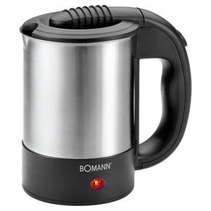 Bomann Waterkoker WKR 1162Kettle - Roestvrij staal/zwart - 1000 W