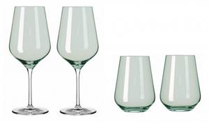Ritzenhoff Weinglas, Glas, Grün L:0cm B:0cm H:23.6cm D:9.4cm Glas