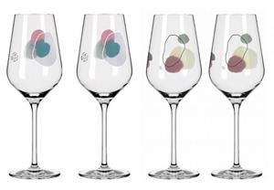Ritzenhoff Weinglas, Glas, Mehrfarbig L:0cm B:0cm H:22.5cm D:8cm Glas
