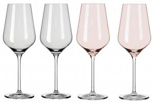 Ritzenhoff Weinglas, Glas, Rosa L:0cm B:0cm H:22.5cm D:8cm Glas