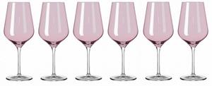 Ritzenhoff Weinglas, Glas, Pink L:0cm B:0cm H:23.6cm D:9.4cm Glas