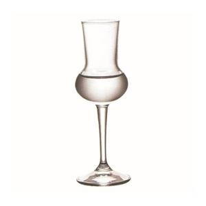 Bormioli Rocco Schnapsglas  166180 Riserva Grappakelch, 80ml, Glas, transparent,6er, Kristallglas