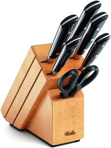 Fissler Messerblock Bestückter Messerblock texas aus Holz, 7-tlg. (7tlg)