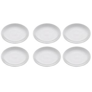 Maxwell & Williams Frühstücksteller White Basics, Weiß L:0cm B:0cm H:2.5cm D:20.5cm Porzellan