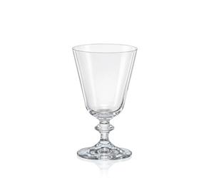 Crystalex Rotweinglas Weingläser Bella Kristallglas 350 ml 6er Set, Kristallglas, Bohemia