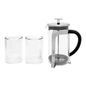 Leopold Vienna French Press Koffiemaker incl. 2 Glazen