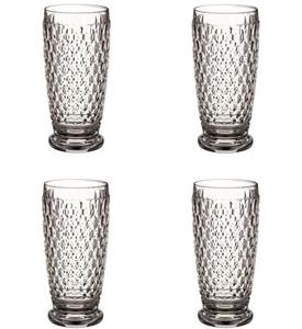 Villeroy & Boch Bierglas Boston, Kristallglas, klar L:7.4cm B:7.4cm H:16.2cm D:7.4cm Kristallglas
