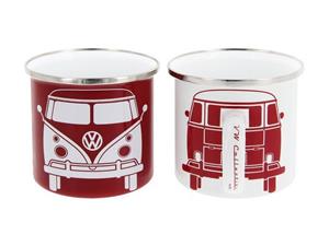 VW Collection by BRISA Tasse VW Bulli T1, Stahlblech, Emaille