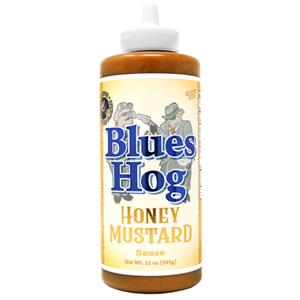Blues Hog  Honing- mostersaus Knijpfles - 21oz (595g)