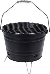 Generic Barbecue emmer - 27 cm - Zwart