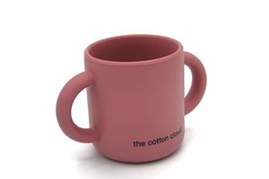 the cotton cloud Becher aus Silikon Rose