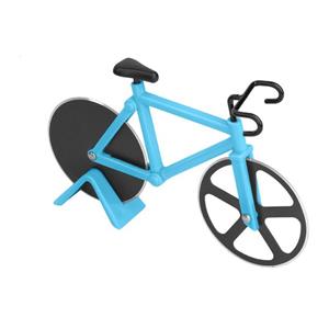 Benda Handels Pizzaschneider Fahrrad Pizzaschneider (Himmelblau, 19cm * 12cm)