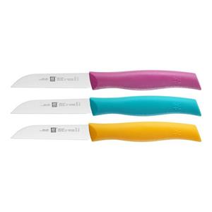 Zwilling Universalküchenmesser  Küchenmesser TWIN Grip Messerset 3-tlg, Gemischte Farben korrosionsbeständig