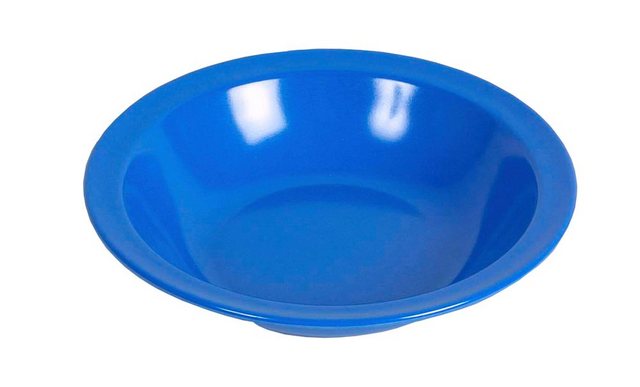 Waca Suppenteller,  Melamin Suppenteller tief- 20,5 cm Ø - blau