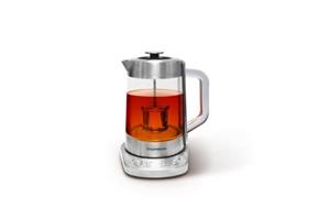 Thomson Kompakt-Küchenmaschine  Teekocher elektrisch (1,2 Liter) - elektrischer Teebereiter, 2000 W