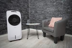 Thomson Kompakt-Küchenmaschine  WT250 Luftkühler mit Wasserkühlung-3-in-1 Klimagerät (Air, 95 W