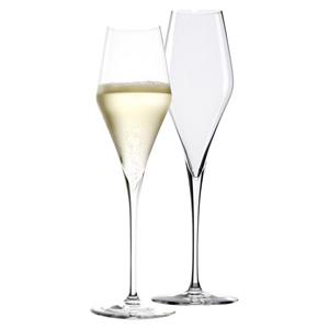 Stölzle Champagnerglas Q1 Champagnerkelche 300 ml 2er Set, Glas