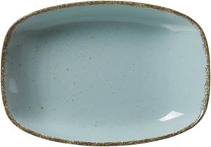 Ritzenhoff & Breker Speiseteller Suppenteller Teller Casa Porzellan blau 23 x 16 x 4 cm