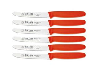 Giesser Messer Tomatenmesser Variante 8365 wsp 11 alle Farben, Spülmaschinenfest, 3 mm Wellenschliff extrem scharf, 19 Farben