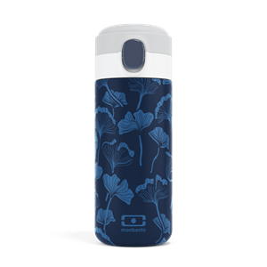 Monbento Die Kompakte isotherme Flasche -  MB Pop blau Ginkgo