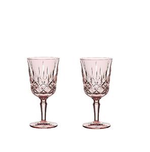 Nachtmann Weinglas  Noblesse Colors Cocktail/Weinglas Rosè 2er Set, Glas