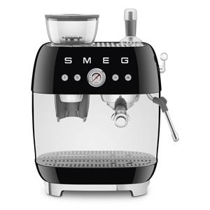 Smeg Siebträgermaschine  Espressomaschine Siebträger Kaffeemaschine schwarz EGF03BLEU