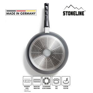 Stoneline Pfannen-Set  Flex Bratpfannenset 2 teilig 24/28 cm, Made in Germany, mit