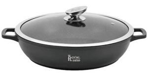 Royal Swiss Servierpfanne, Schmorpfanne Kochtopf Induktion Ø32cm Aluguss