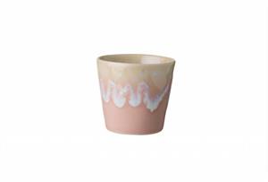 costanova Costa Nova Espresso cup Gres 10 cl 6.5 x 6 cm Pink ceramic