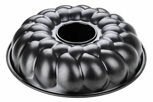 Zenker - Hefezopfform ø 32 cm black metallic, Backform mit Antihaftbeschichtung, Hefekranzform aus hochwertigem Stahlblech, vielseitige