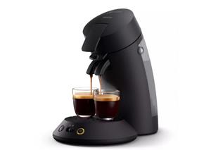 Philips Senseo Kaffeepadmaschine "Original Plus Eco CSA210/22, aus 80% recyceltem Plastik*", inkl. Gratis-Zugaben im Wert von € 5,- UVP