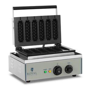 Royal Catering Wafelijzer - 1.550 watt - stick - maïshond