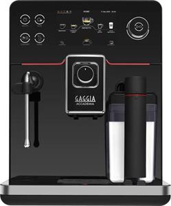 Gaggia Kaffeevollautomat "Accademia", hochwertige schwarze Glasfront