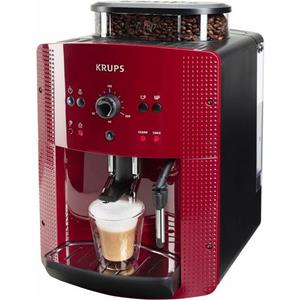 Krups Volautomatisch koffiezetapparaat EA8107 Arabica, 2-kopjesfunctie, handmatige stoomtuit, 2 voorgeprogrammeerde koffiesterkten