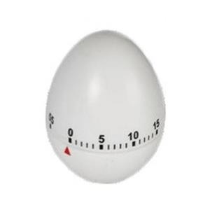 Merkloos Kookwekker/eierwekker ei vorm 8 cm -