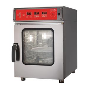 combi-stoomoven 6xGN1/1 met reinigingssysteem