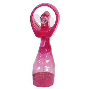 2x Stuks waterspray ventilatoren roze 28 cm -