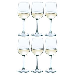 Luminarc 6x Wijnglas/wijnglazen Versailles voor witte wijn 280 ml -