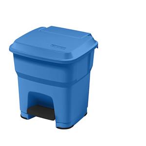 rothopro Pedal-Abfallsammler HERA, Volumen 35 l, BxHxT 390 x 440 x 390 mm, blau