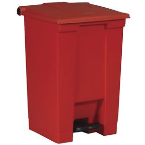 Rubbermaid Mülleimer Step-on Classic Mülleimer 45,4 L Rot