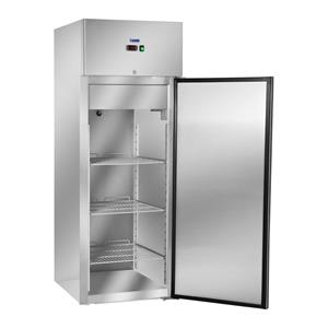 royalcatering Royal Catering - Kühlschrank Gastro Edelstahl Lagerkühlschrank Kühlschrank Umluftkühlung 540 l - Silbern