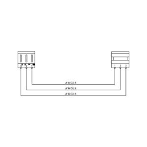 AEG kabel, motor, electronische hoofdmodule, 960mm 140163141025
