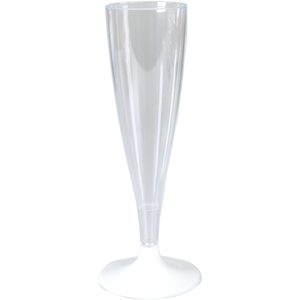 Goldplast Glas | champagneglas | reusable | onbreekbaar | pS | 138ml | transparant | 6 stuks