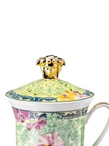 Versace x Rosenthal D.V. Floralia lidded mug (9.8cm) - Veelkleurig