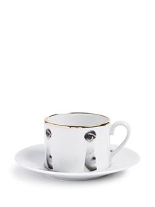 Fornasetti Variazioni Serratura tea cup - Wit