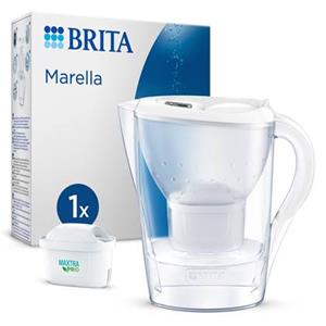 BRITA Marella incl. 1 MAXTRA PRO ALL-IN-1 Waterfilter Wit 2,4L
