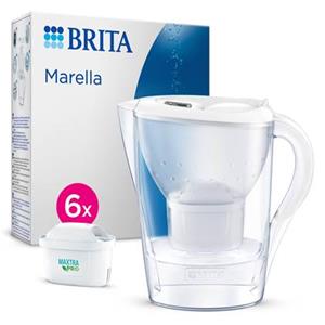 BRITA Marella Wit 2,4L Incl. 6 Waterfilters